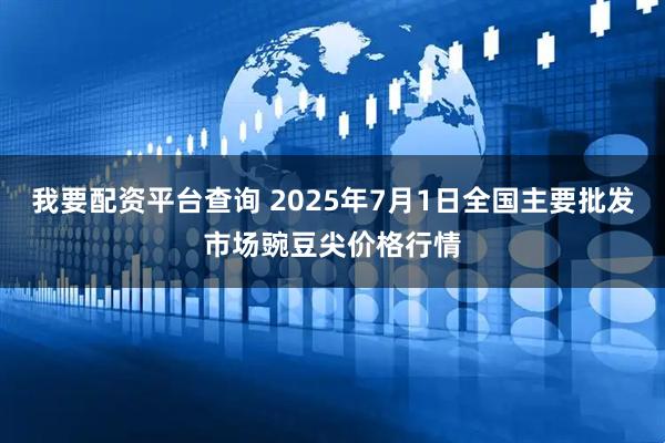 我要配资平台查询 2025年7月1日全国主要批发市场豌豆尖价格行情